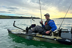 Kayak fishing equipment for sale from Southampton canoes