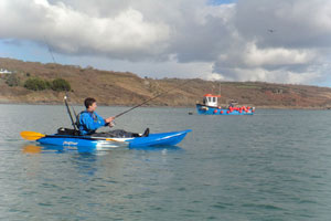Fishing sit on top kayaks