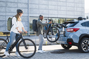 Thule rear mounted bike carriers