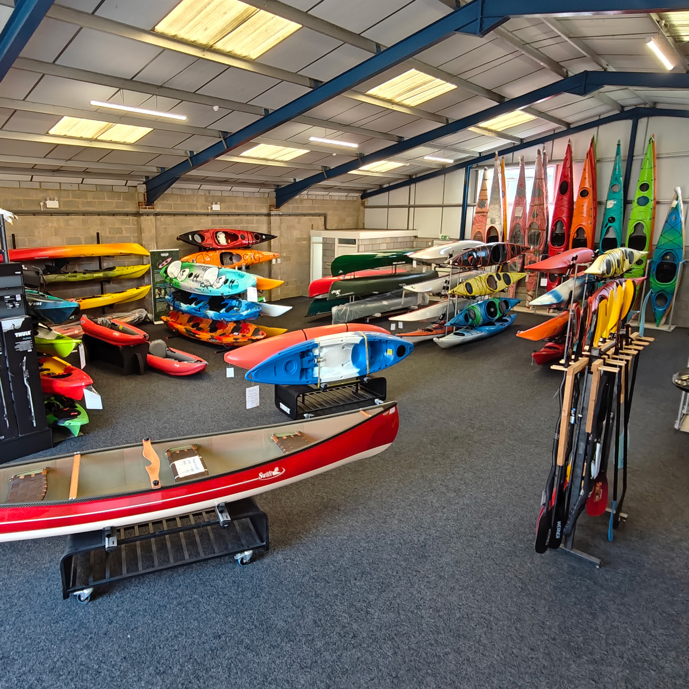 Canoe & Kayak Showroom