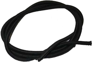 5mm bungee shock cord in black