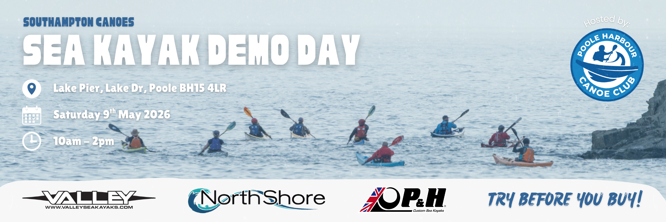 Southampton Canoes Sea Kayak Demo Day