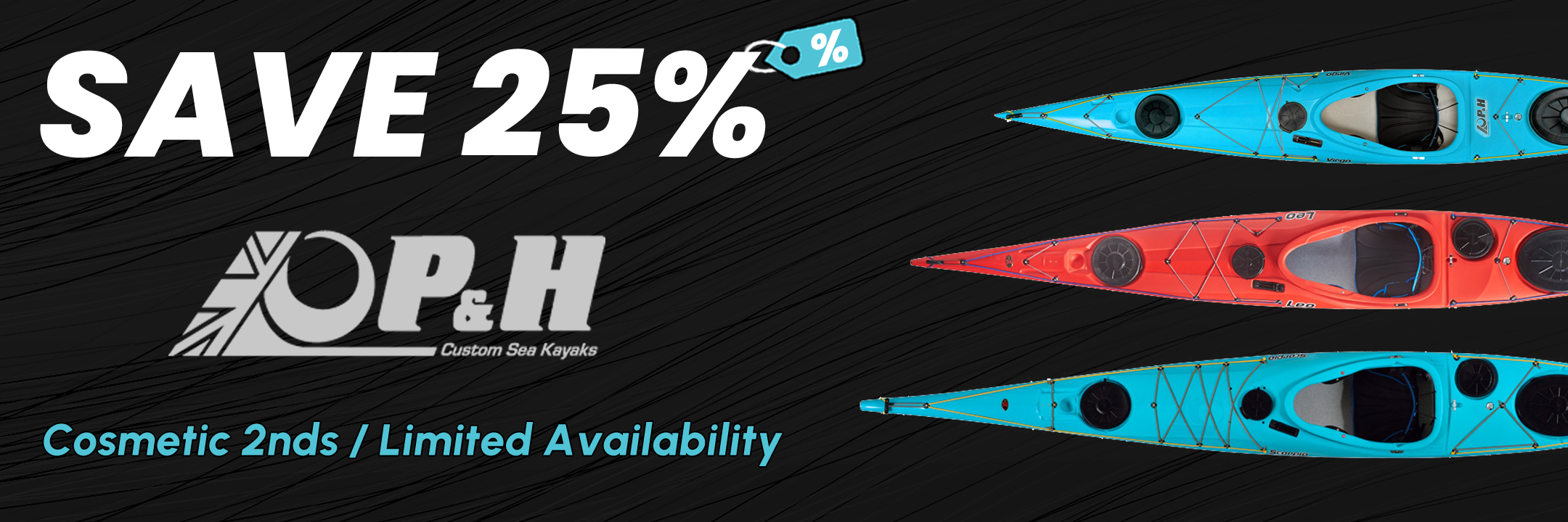 Cosmetic 2nd P&H Sea Kayak Black Friday Deals