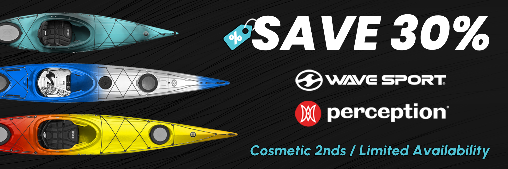 Cosmetic 2nd Wavesport & Perception Black Friday Deals