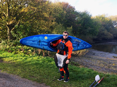 Southampton Canoes Jono with his Liquidlogic Braaap