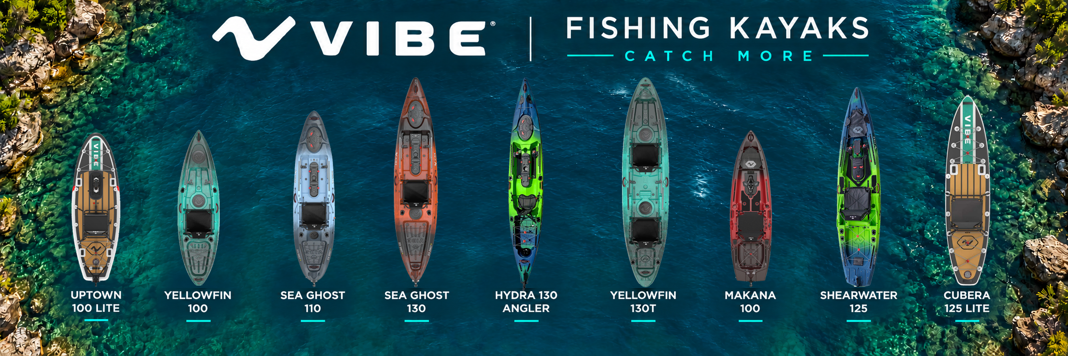Vibe Fishing Kayak South Coast UK Stockist
