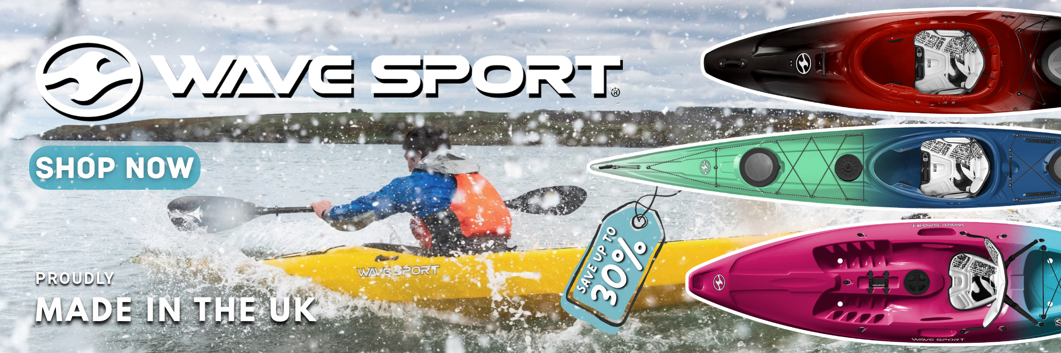 Shop Wave Sport Kayaks Made in the UK