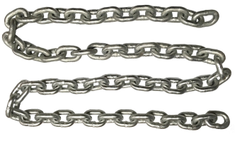 Short Link Galvanised Chain - 6mm Kayak Fishing Anchoring Accesorries For Sale 