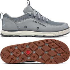 Grippy watershoe from Astral designs in grey