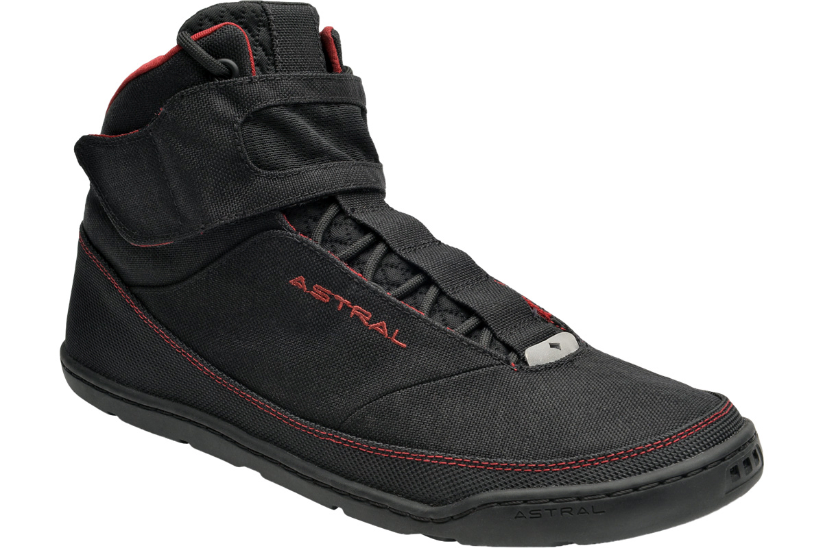 The Astral Hiyak boots are super grippy paddlesports footwear