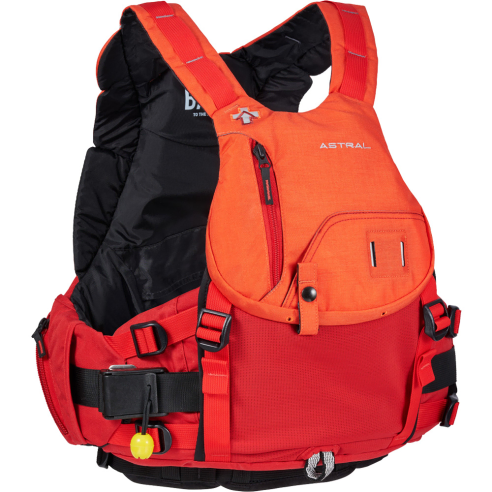 Orange High floating whitewater buoyancy aid from Astral
