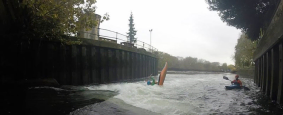 Tail squirting the axiom at woodmill activity centre southampton