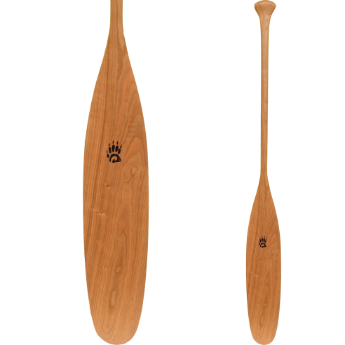 Classic ottertail paddle by Badger Paddles made in Cherry