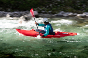 The Dagger Aon is a great river running kayak for beginners