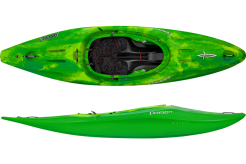 Green Smoke Dagger Axiom white water kayak