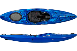 Crossover kayak in blue from Dagger kayaks