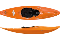 The Dagger Rewind Action+ Kayak shown in the Orange colour