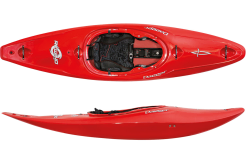 A Creek Spec Dagger Rewind shown in the Red colour