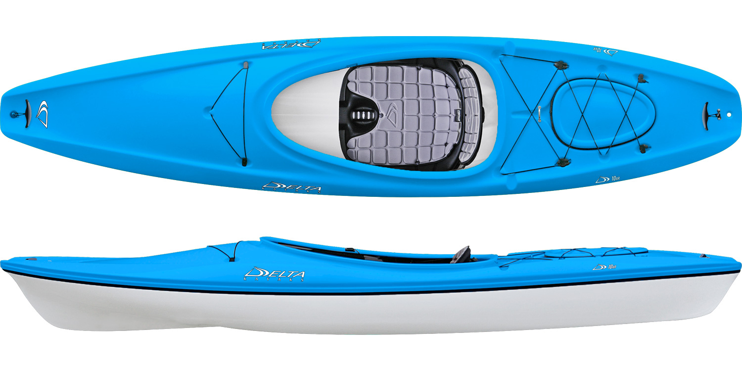 Delta Kayaks Blue open Cockpit kayak