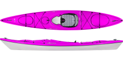 The Limited Edition Delta Kayaks 12s in Magenta
