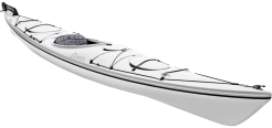 Delta Kayaks 15.5 GT sleek and clean lines in White