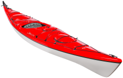 Delta Kayaks 16 in Red lightweight playful tourers