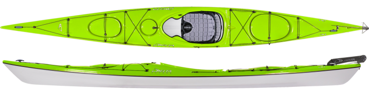 Delta Kayaks 16 lightweight kayak with retractable skeg