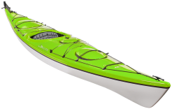 Delta Kayaks 16 lime with optional skeg