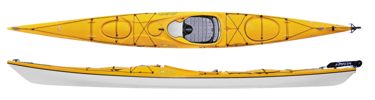 Delta 17 Sea Kayak for touring and camping trips