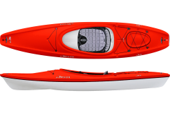 Red Stable and Open Cockpit Delta Kayaks