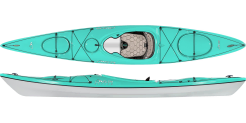 The Limited Edition Coastal Teal colour on the Delta 12.10 kayak