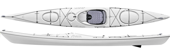 Lightweight Thermoformed Touring Kayak 15ft Long