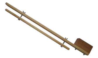 Enigma Canoes  wooden outboard motor mount for open canoes