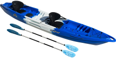 The Feelfree Corona V2 Package in the Blue/White/Blue colour