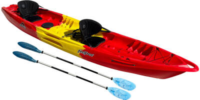 The Feelfree Corona V2 Package in the Red/Yellow/Red colour