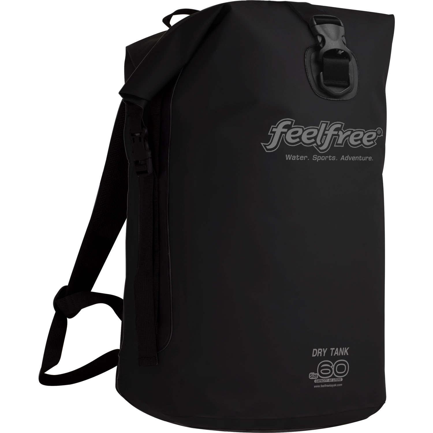 The Black 60 Litre Dry Tank from Feelfree