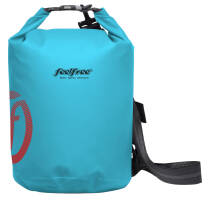 Feelfree Dry Tube roll top dry bag 15L shown in Blue Sky