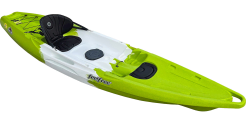 The Feelfree Juntos in the Lime/White/Lime colour