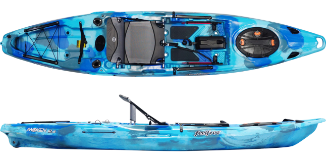 Ocean Camo Feelfree Moken 12.5 v2 Angler