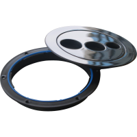 Replacement quarter turn hatch cover and housing for feelfree kayaks