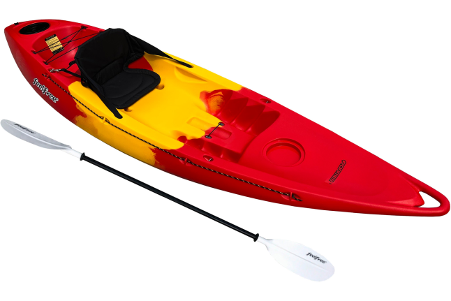 Feelfree Roamer 1 Single Sit On Top Kayak Cheap Package Deal Including Seat And Paddle