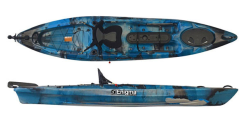 Enigma Kayaks Fishing Pro 12 Fishing Sit On Top Kayak Cheap Angling Package