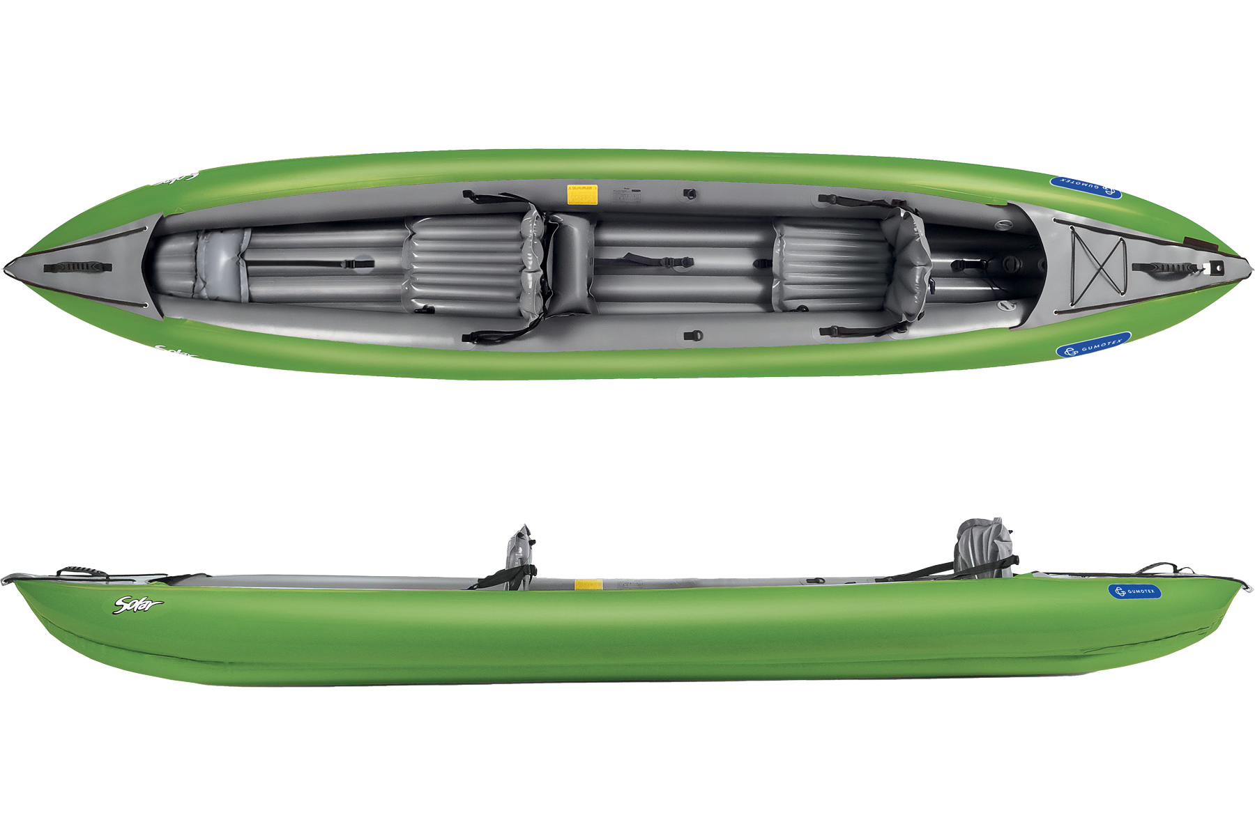 Solar Inflatable Tandem Kayak from Gumotex
