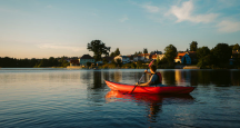 Tidal paddling witht he Gumotex Swing 1