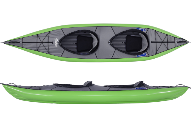 The Gumotex Swing 2 Inflatbale Touring Kayak