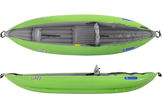 The Twist N 1 solo inflatable kayak from Gumotex