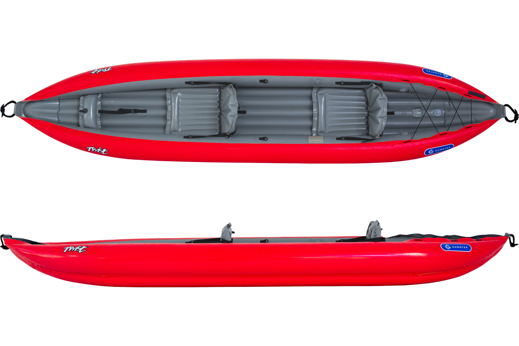 Gumotex Twist inflatable kayak for 2 people
