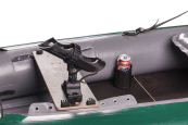 Bracket board on the Gumotex Halibut fishing kayak