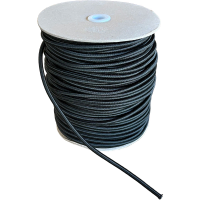 Elasticated rop on a spool for kayak use