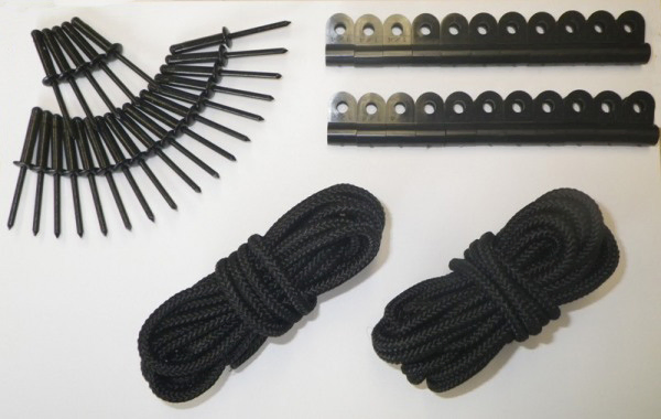 RUK Sport Open Canoe Lashing Kit For Buoyancy Bags Or Blocks